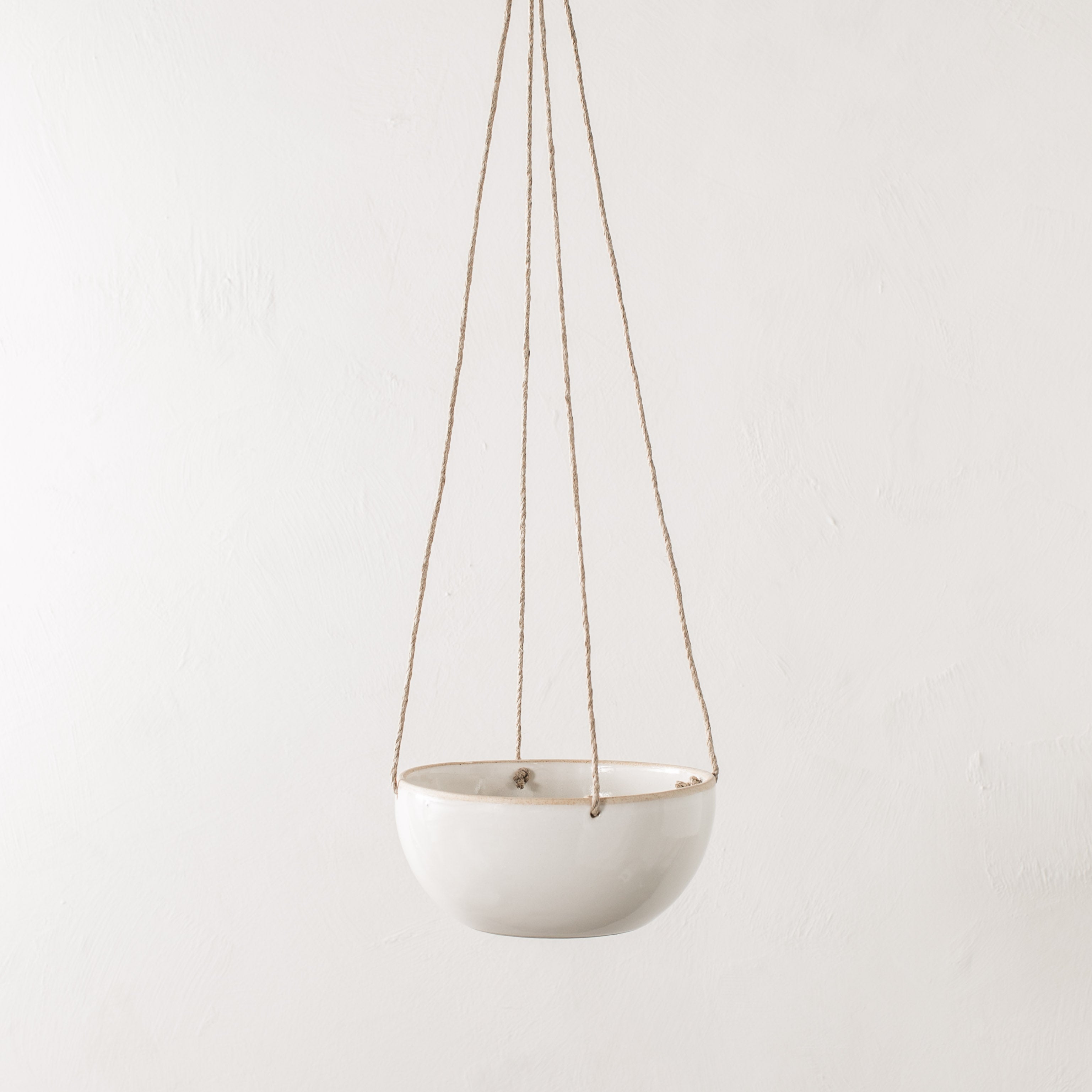 Seconds | Minimal Hanging Planter No. 1 | Hemp Cord