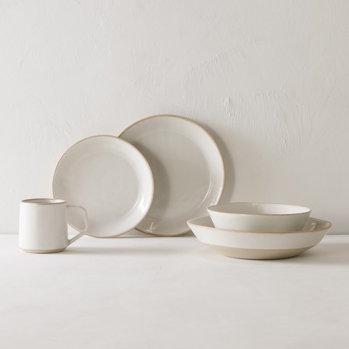 Minimal Dinnerware Set - Handmade Ceramic Dinnerware | Convivial Production