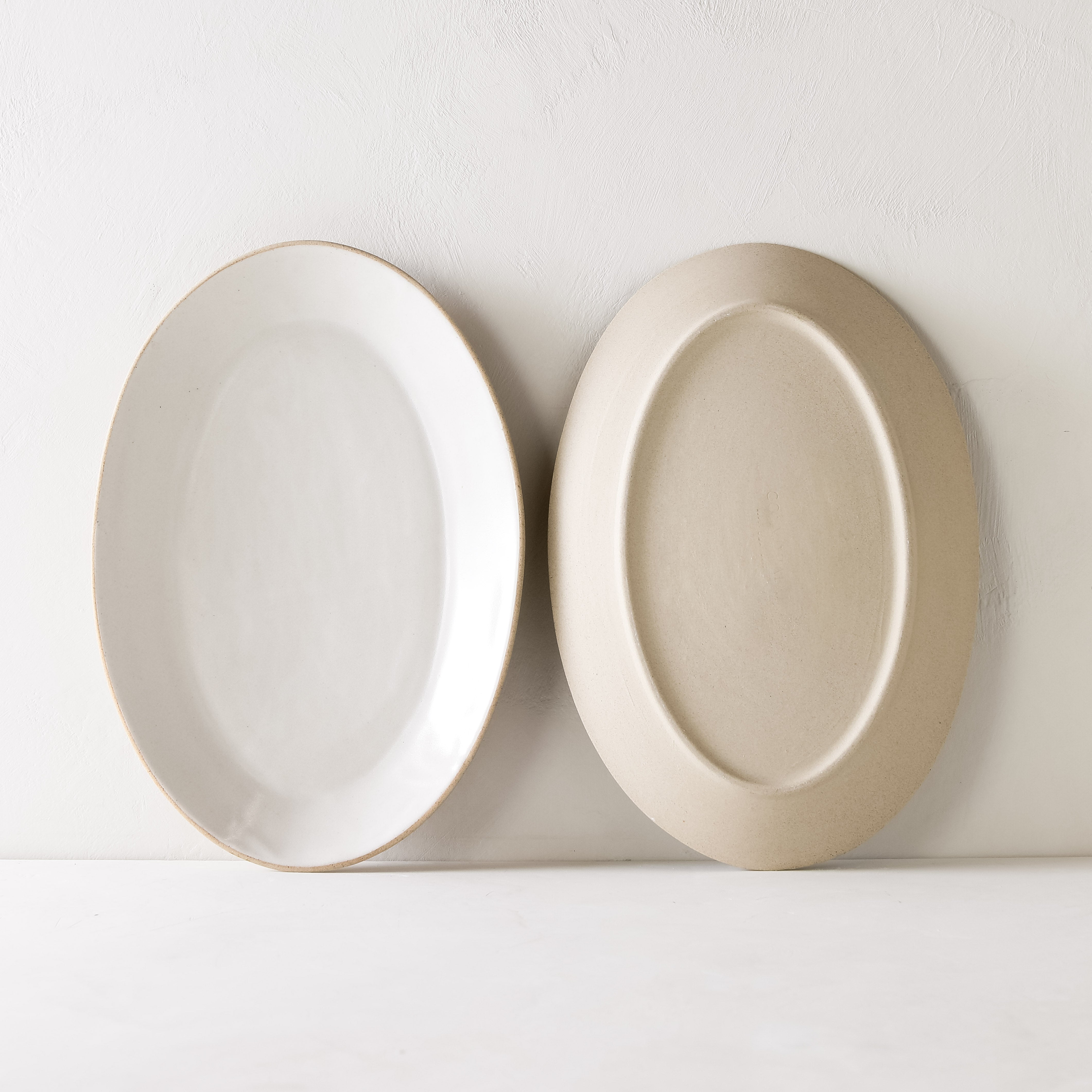 Oval Serving Platter | Stoneware