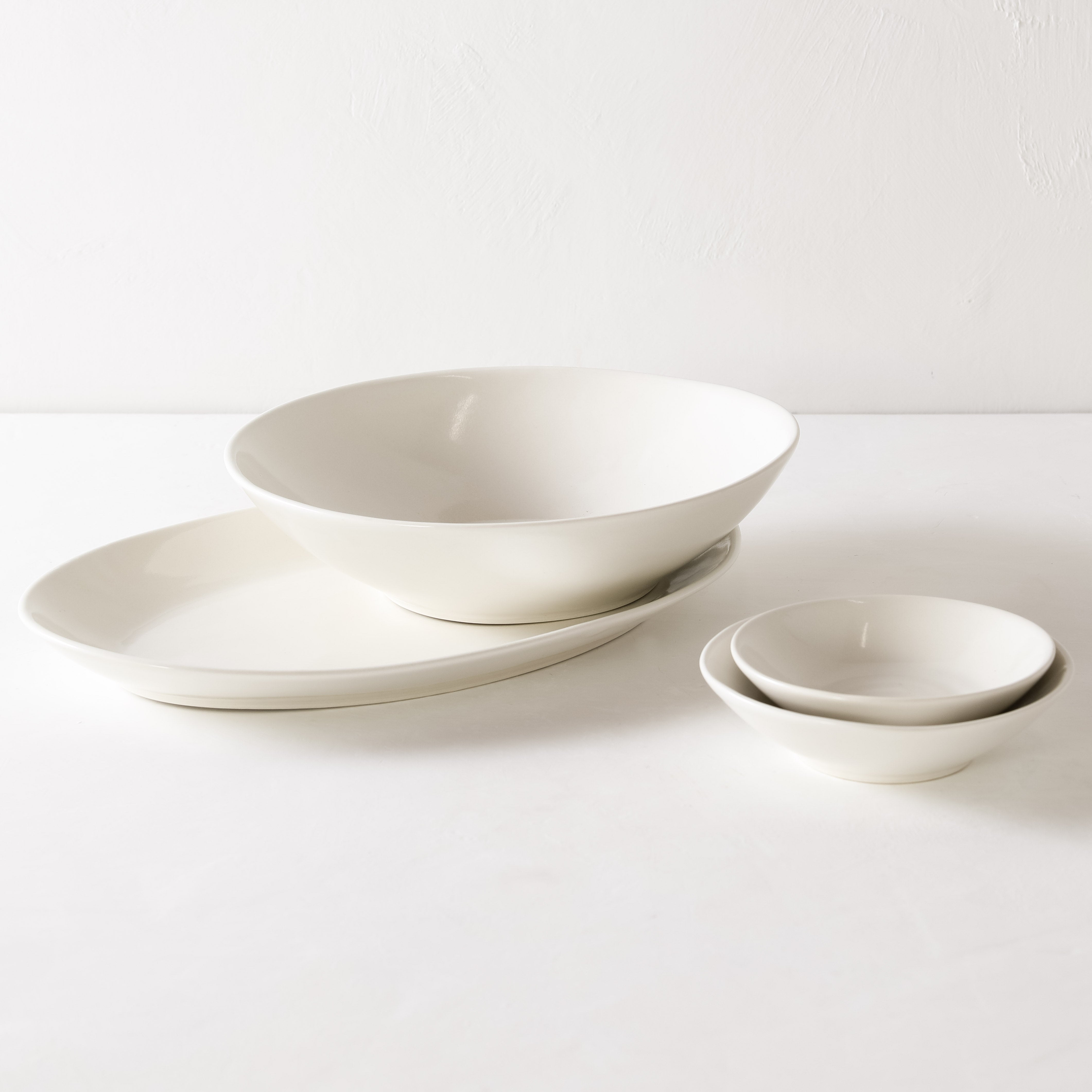 Oval Serving Platter | Porcelain