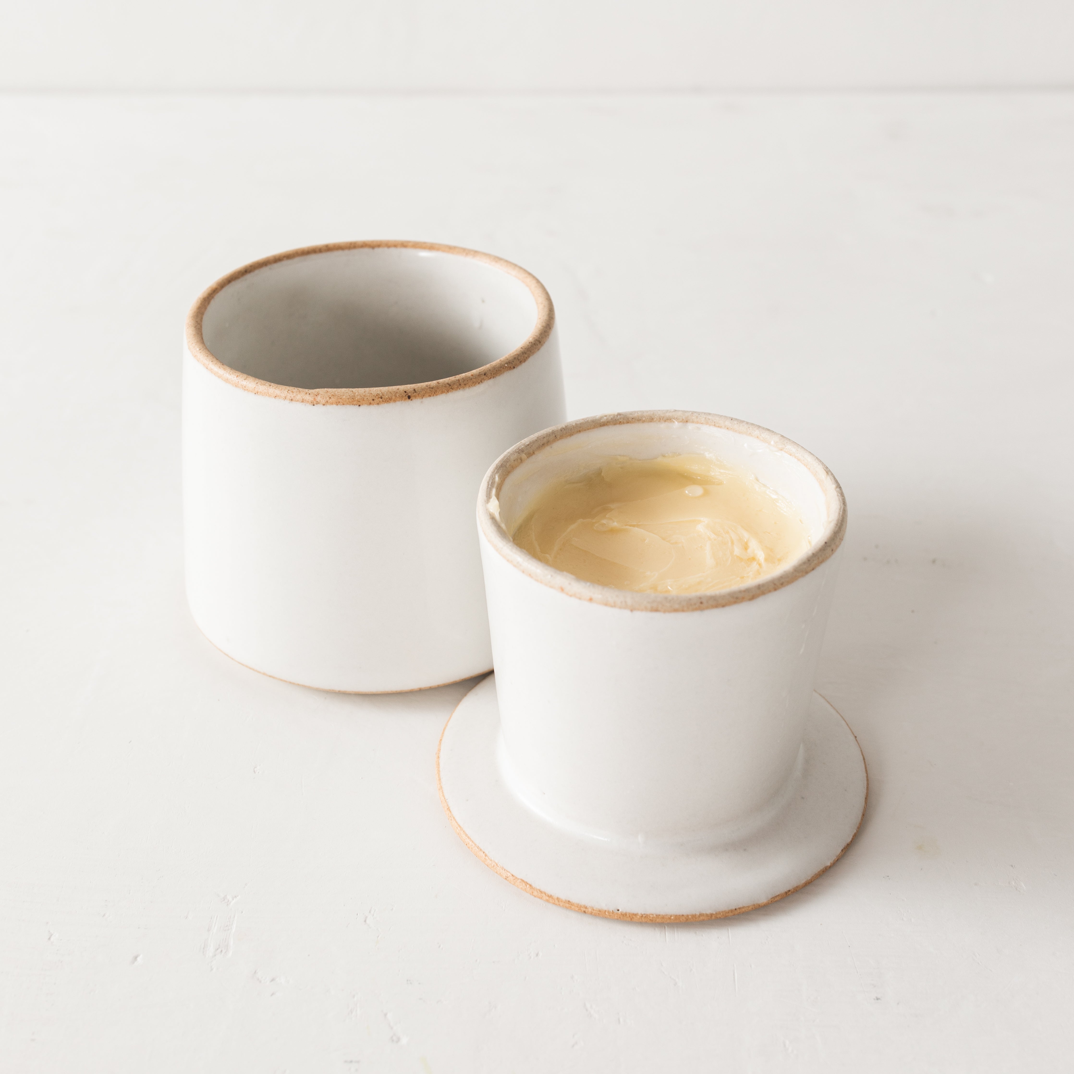 Seconds | Minimal Butter Keeper | Stoneware
