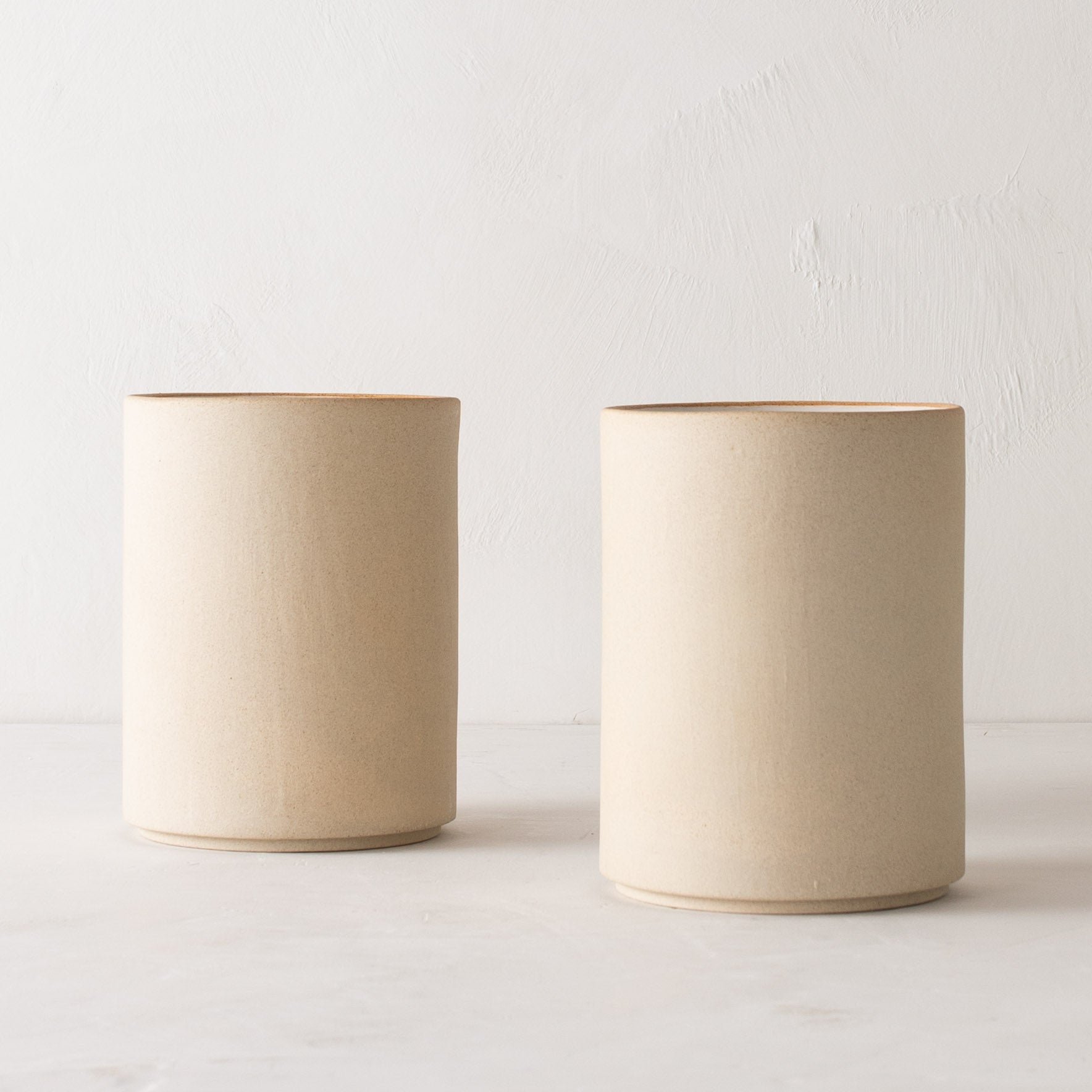 Seconds | Minimal Utensil Crock | Raw Stoneware