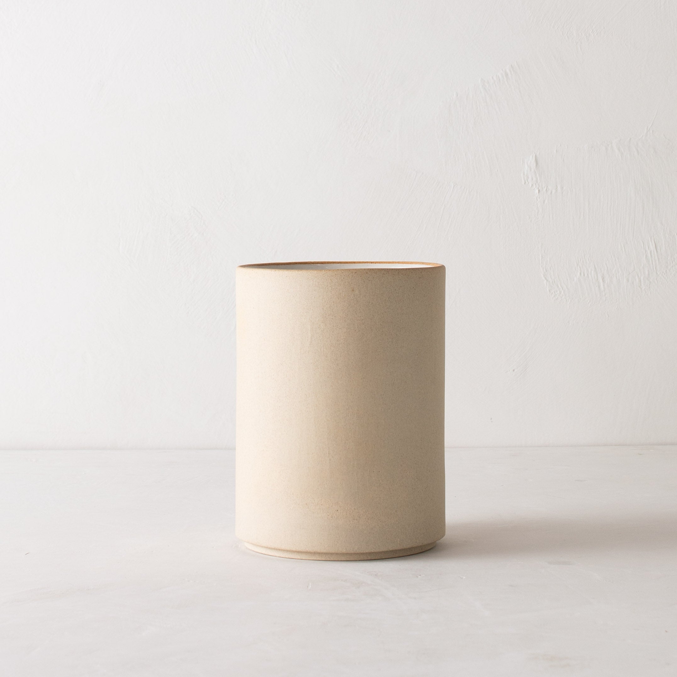 Seconds | Minimal Utensil Crock | Raw Stoneware