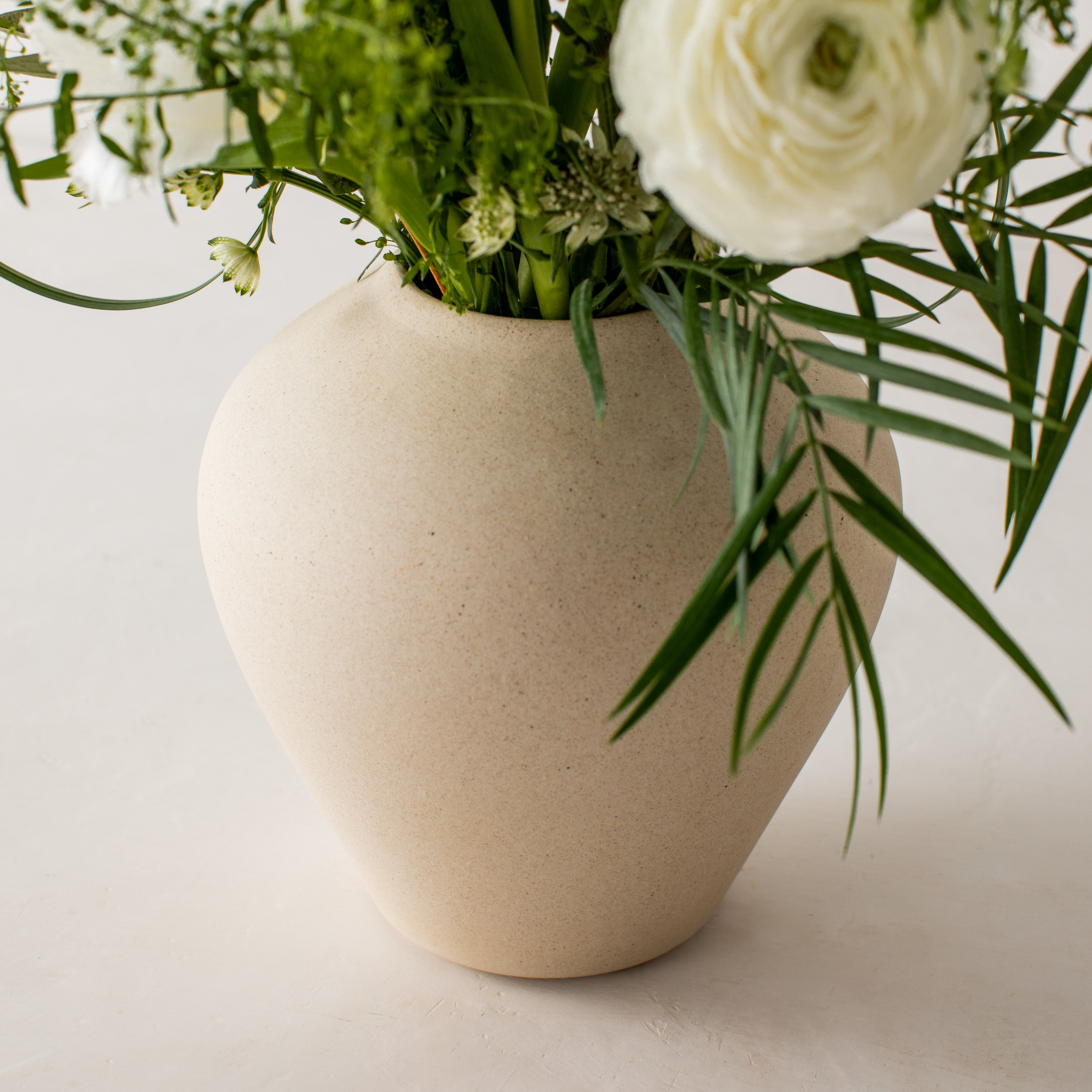 Seconds | Verdure Vase No. 3 | Raw Stoneware