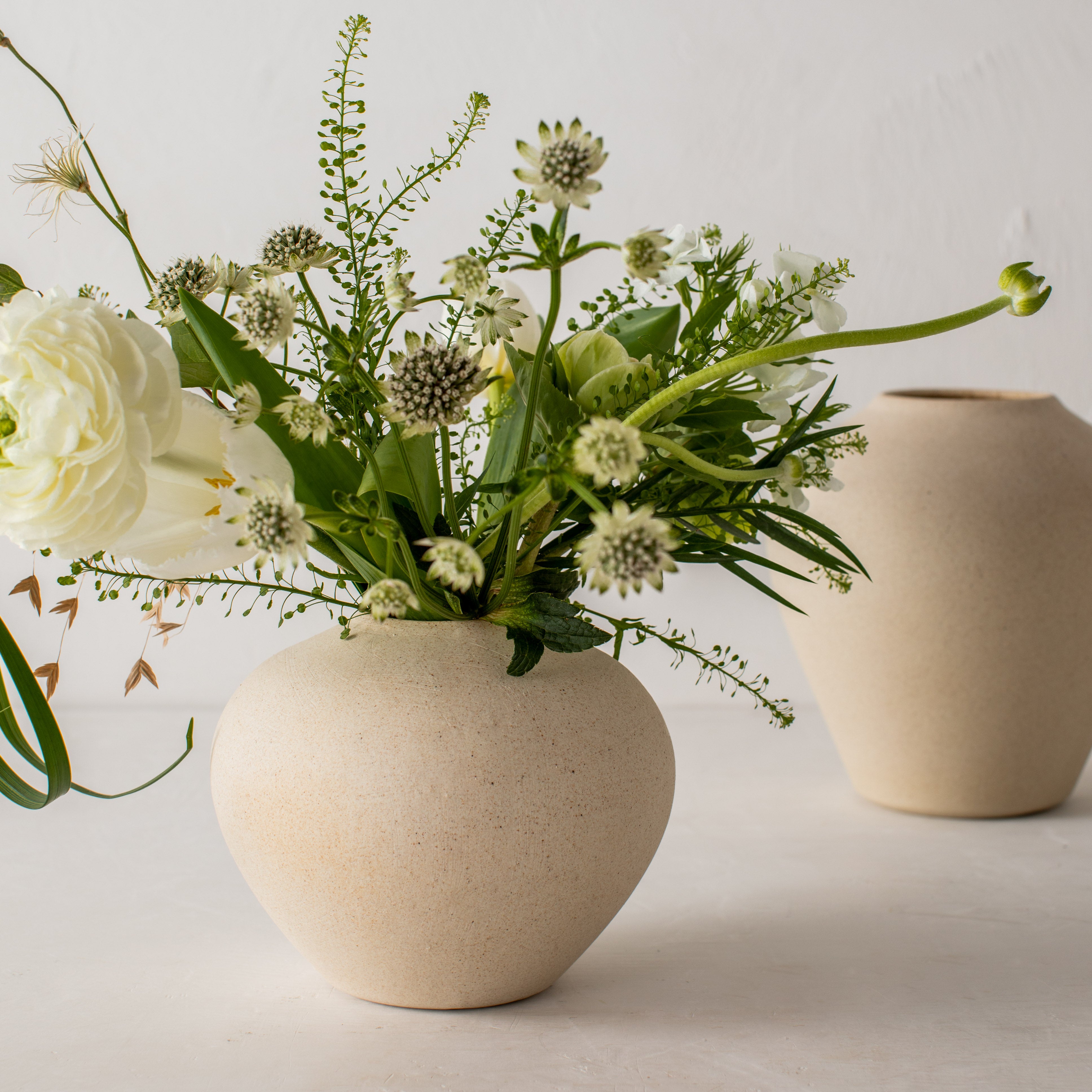 Seconds | Verdure Vase No. 2 | Raw Stoneware