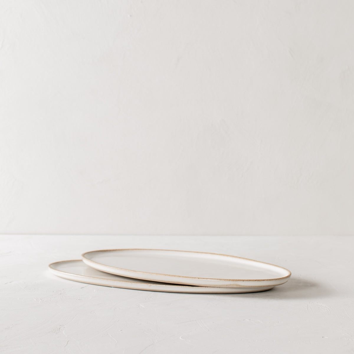 Oval Serving Tray - Ceramic Serving Tray | Convivial Production